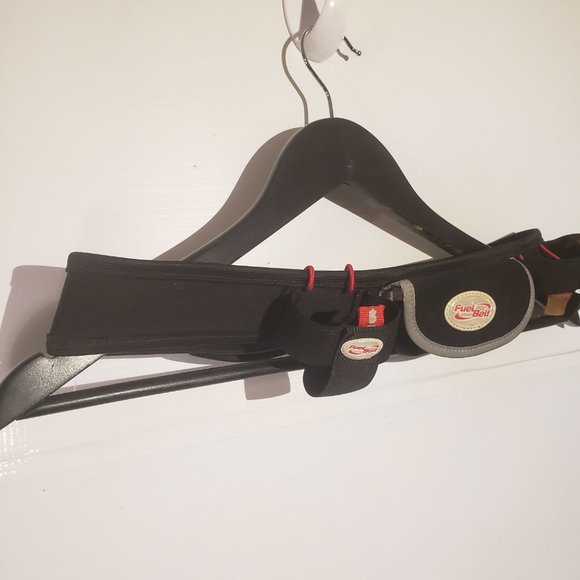 FUEL BELT waist bag adjustable hook loop black running walking training pocket - Picture 5 of 12